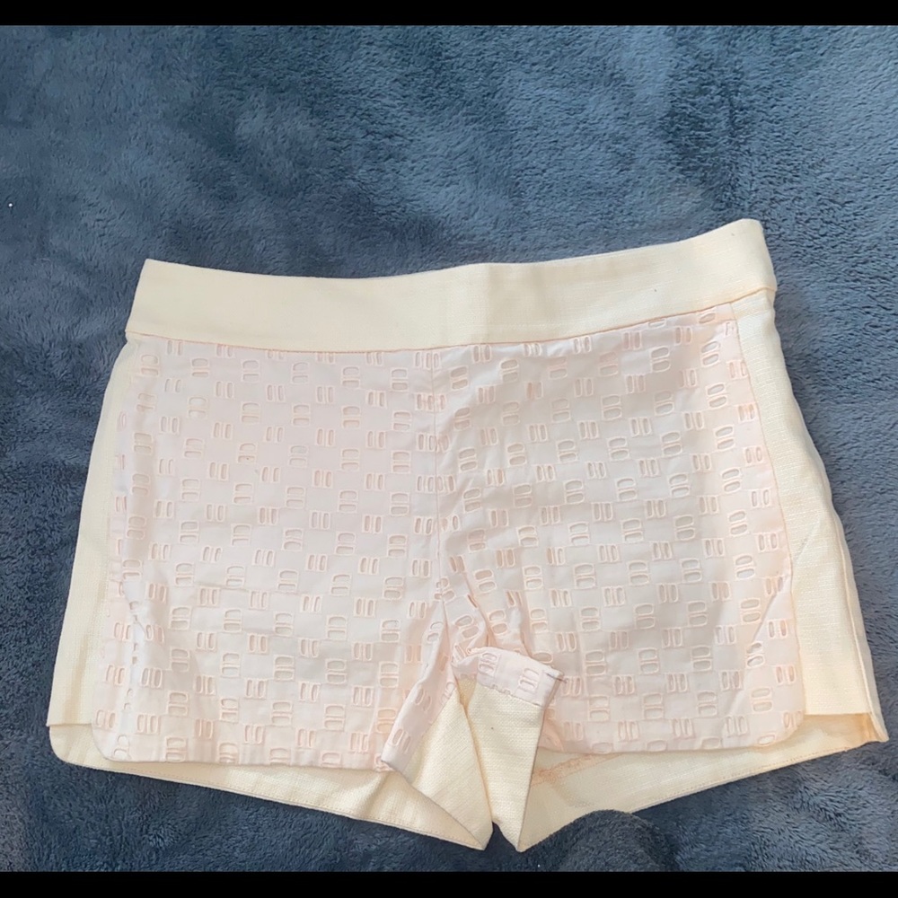J Crew crochet shorts